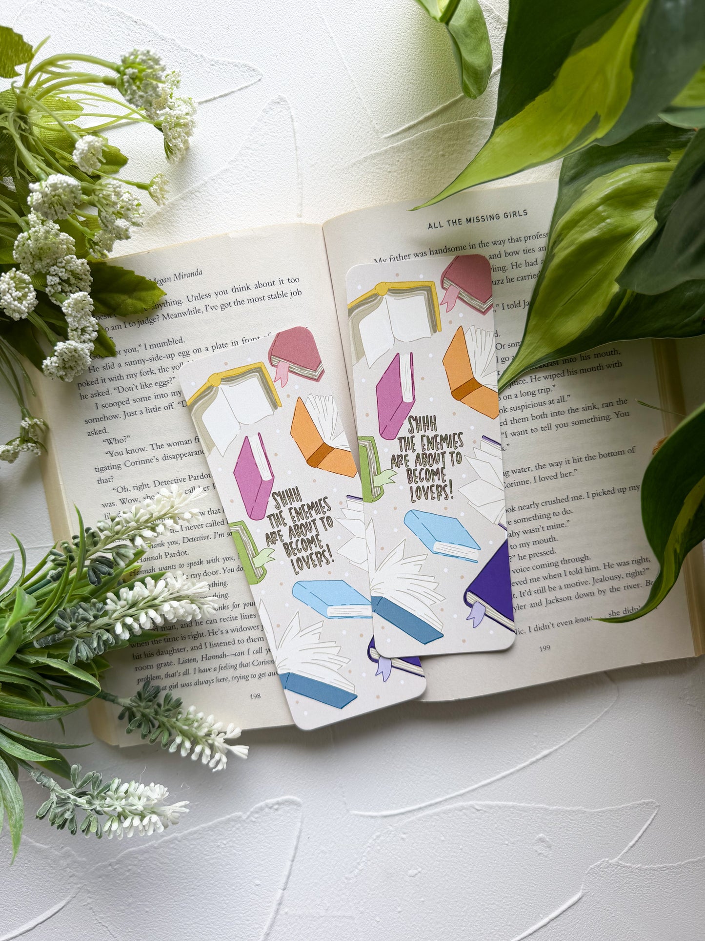 Enemies Become Lovers Bookmark
