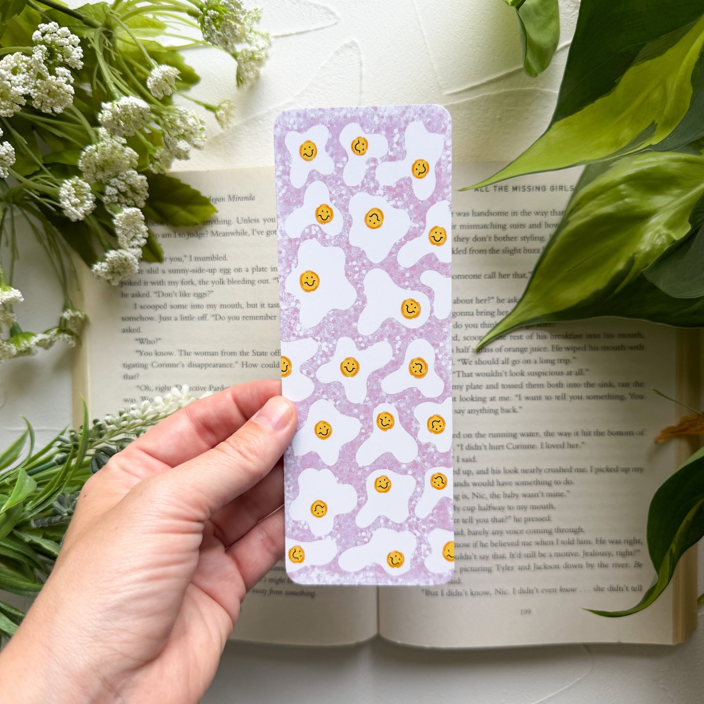 Smiley Eggs Bookmark