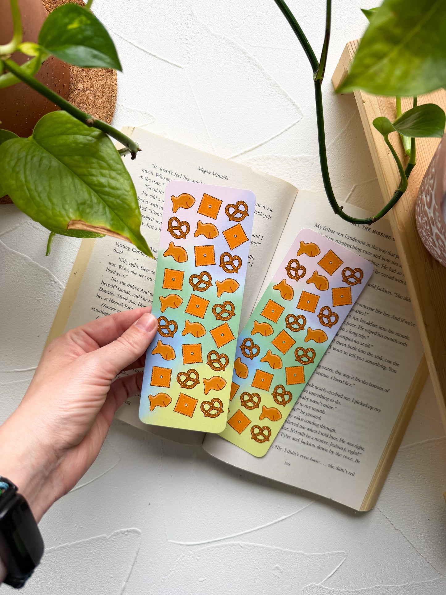Salty Snacks Bookmark