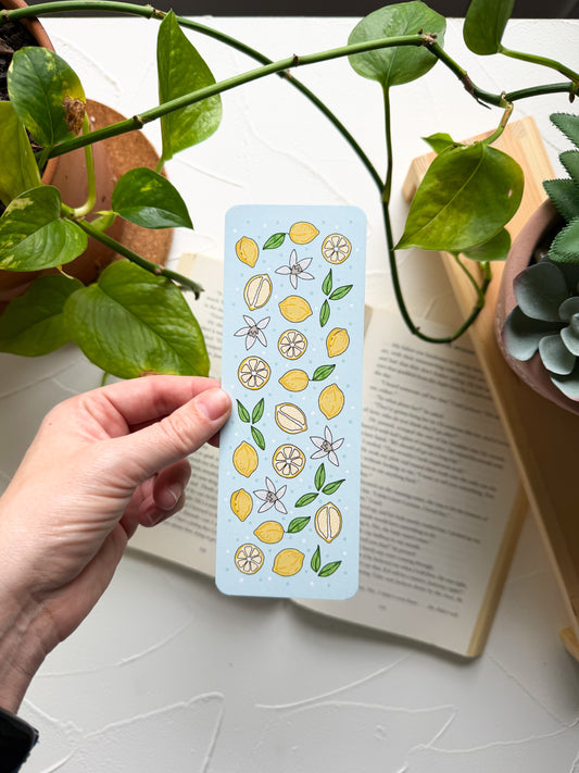 Lemon Blossom Bookmark