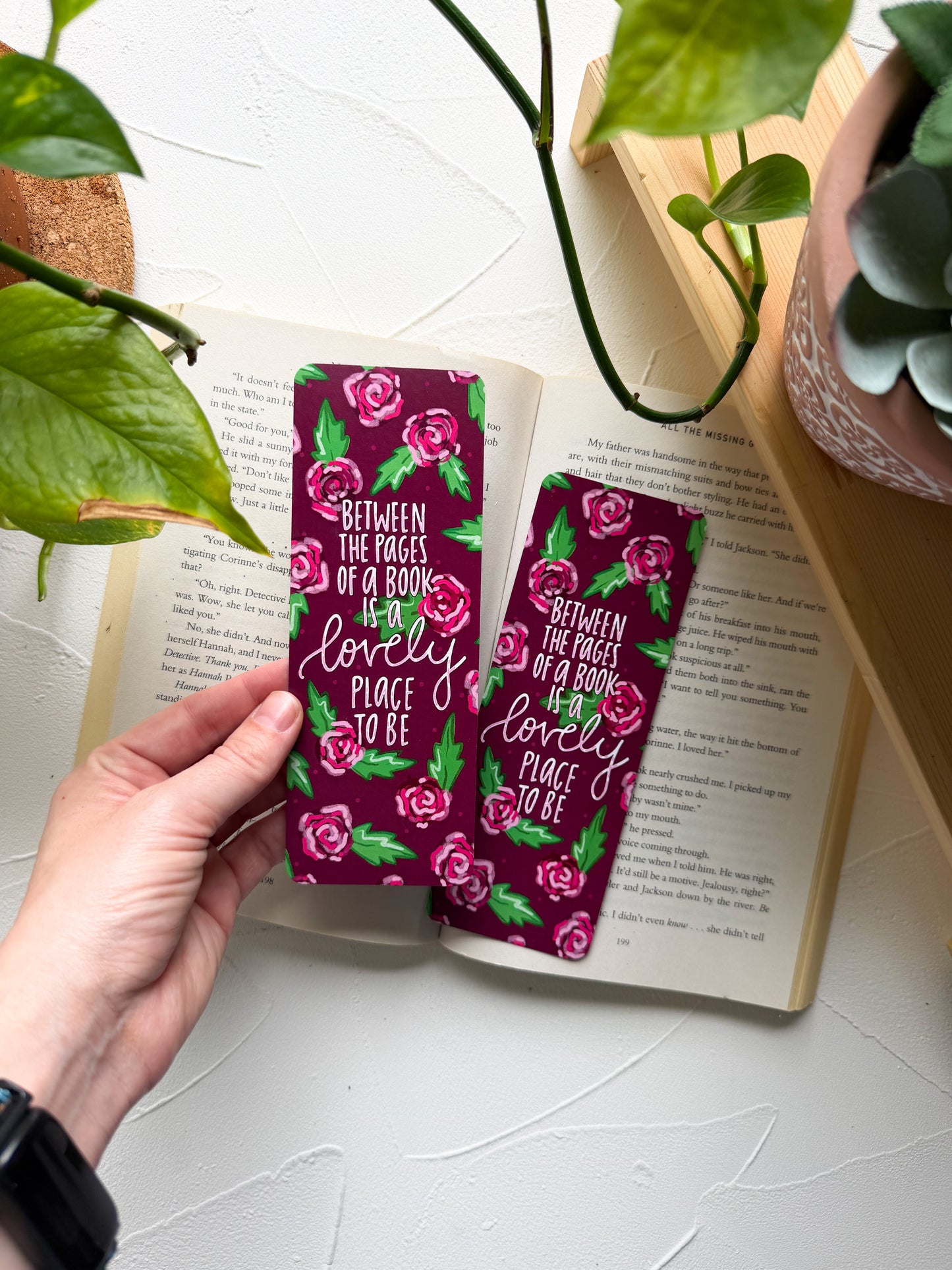 A Lovely Place To Be Bookmark