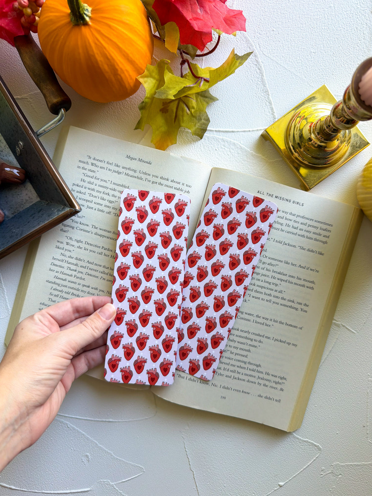 Beating Heart Bookmark