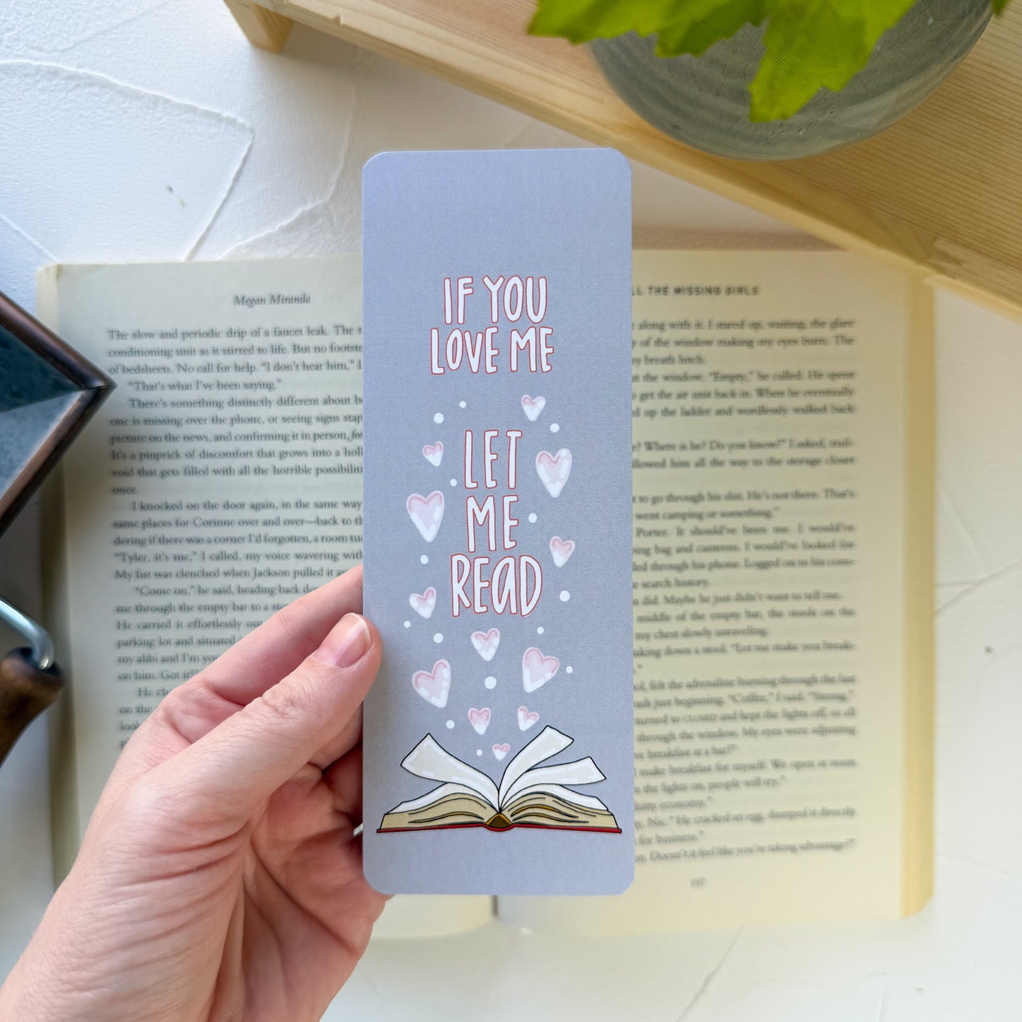 If You Love Me, Let Me Read Bookmark