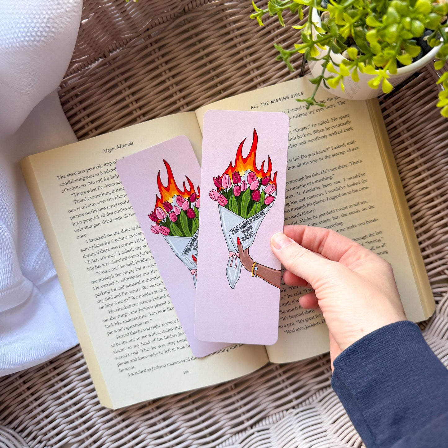 The World Needs Your Rage Bookmark