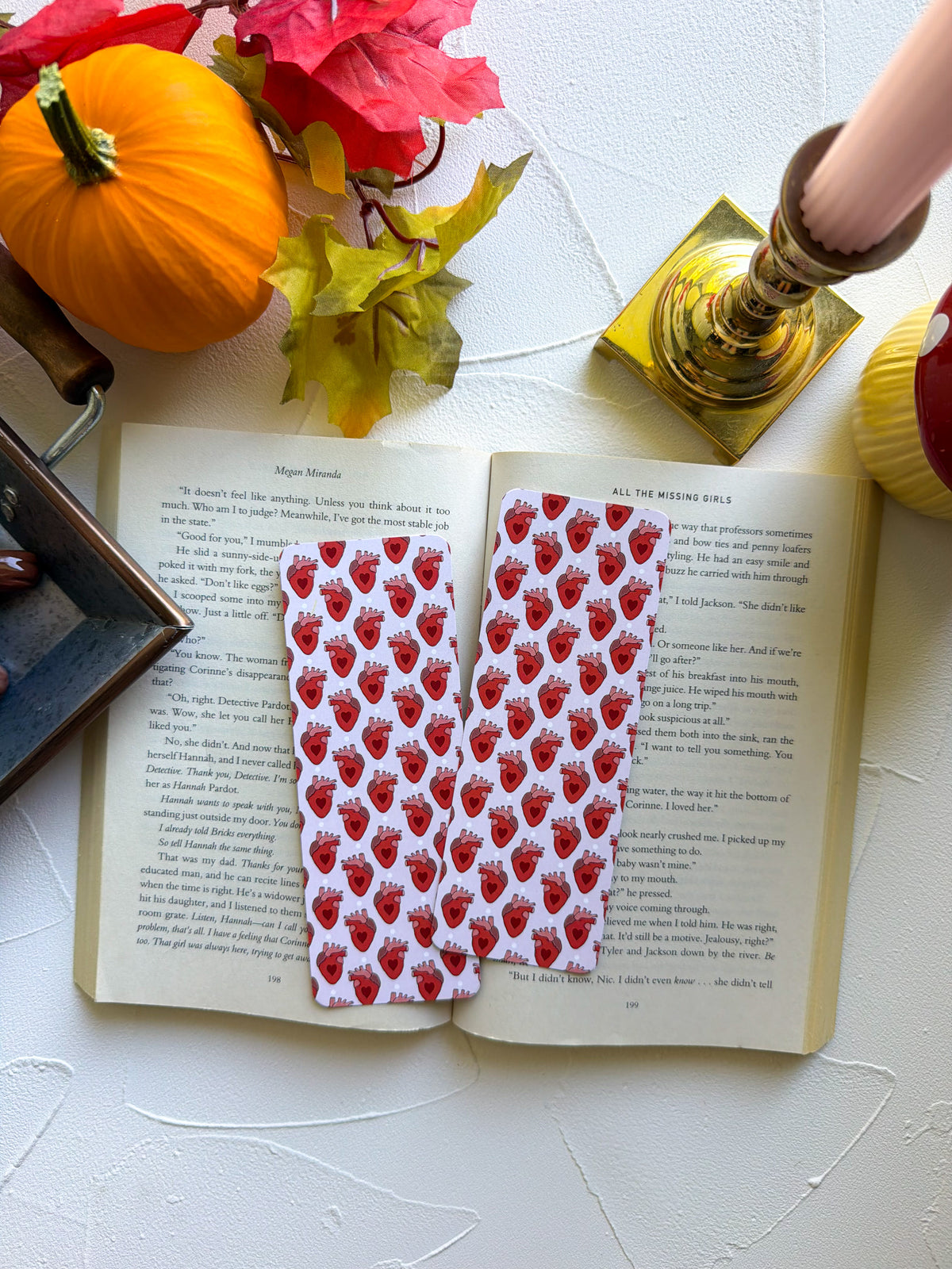 Beating Heart Bookmark