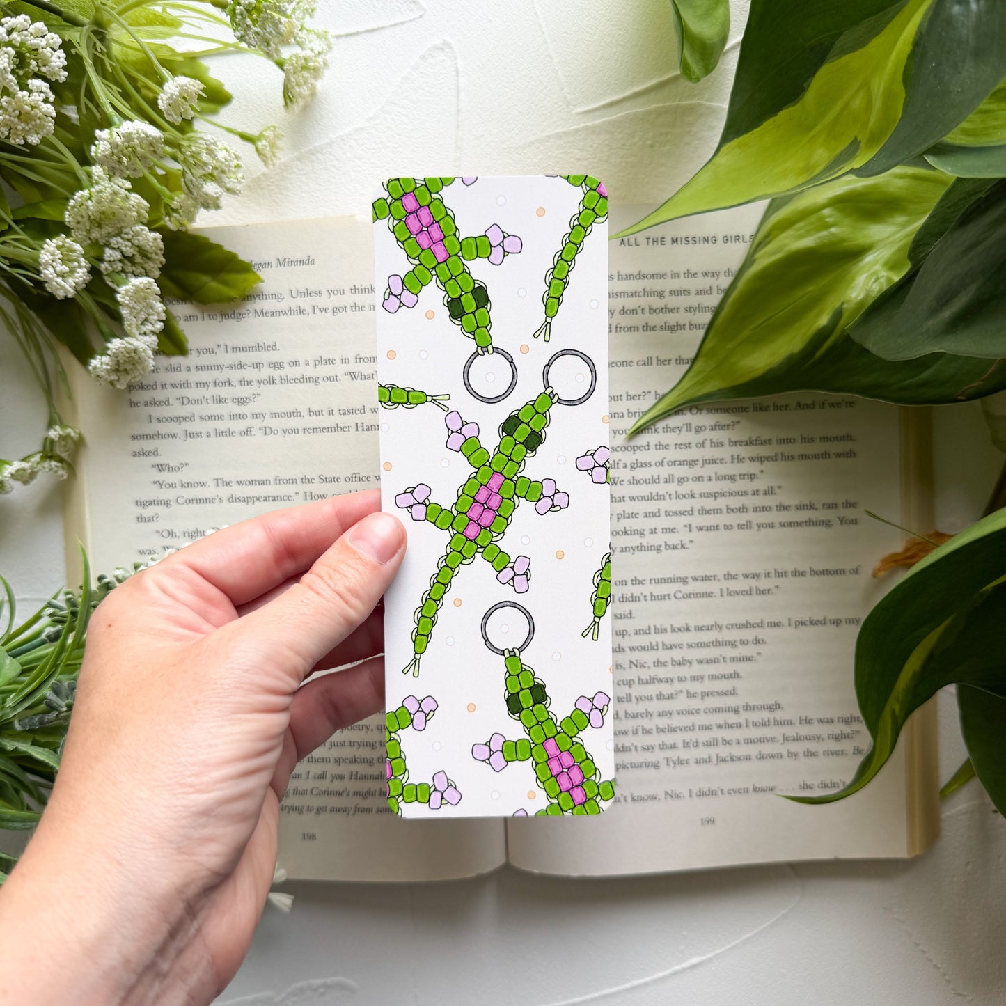 Y2K Bead Buddy Bookmark