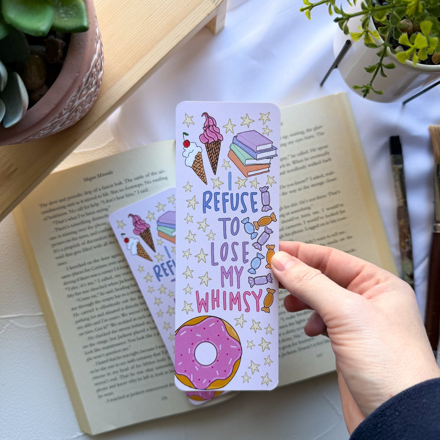 I Refuse To Lose My Whimsy Bookmark