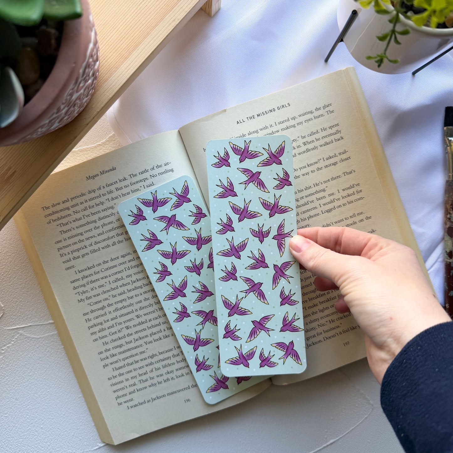 Swallows Bookmark