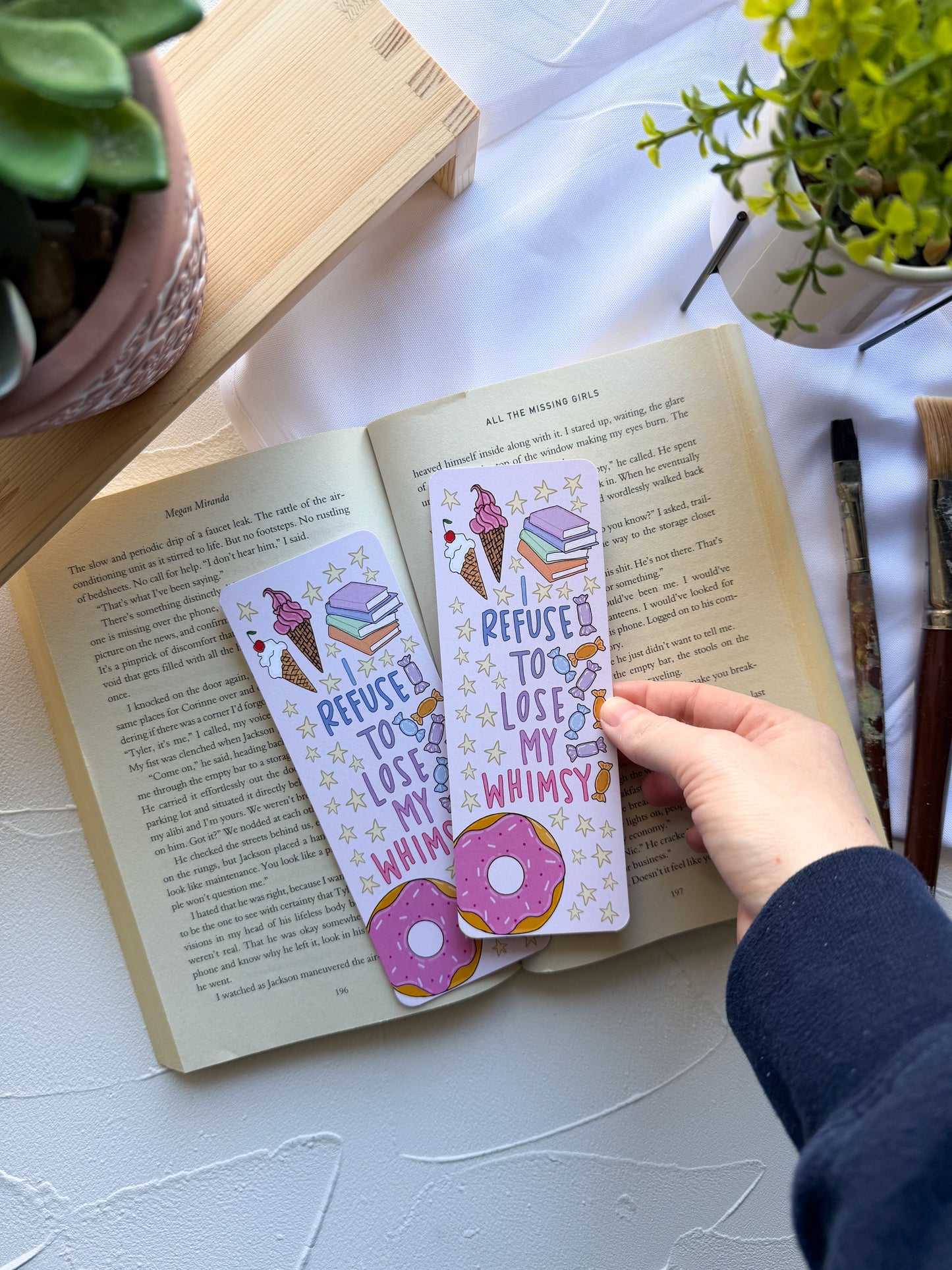 I Refuse To Lose My Whimsy Bookmark