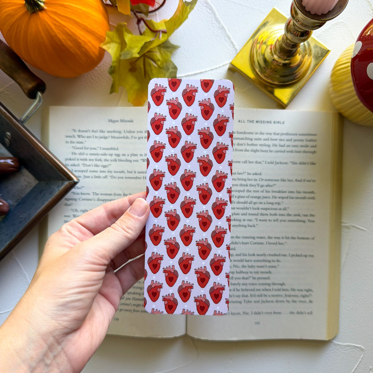 Beating Heart Bookmark