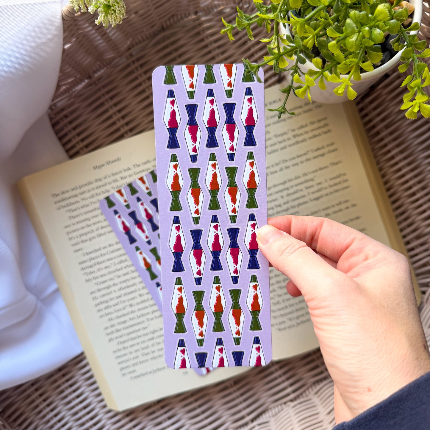 Lava Lamp Bookmark