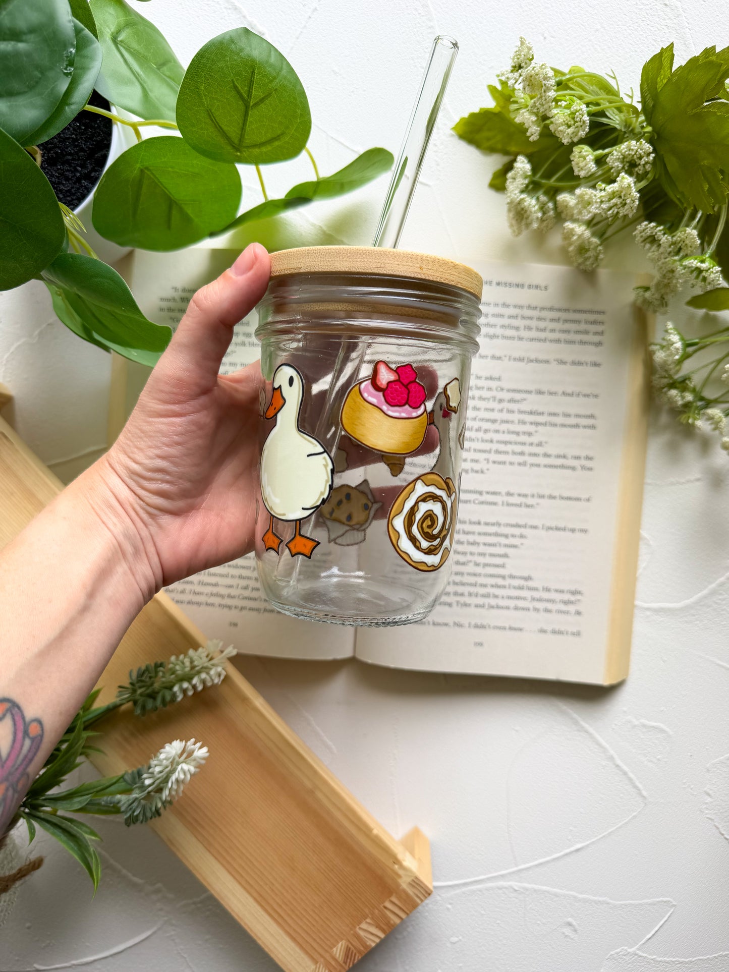Let's Get This Bread Mason Jar Cup
