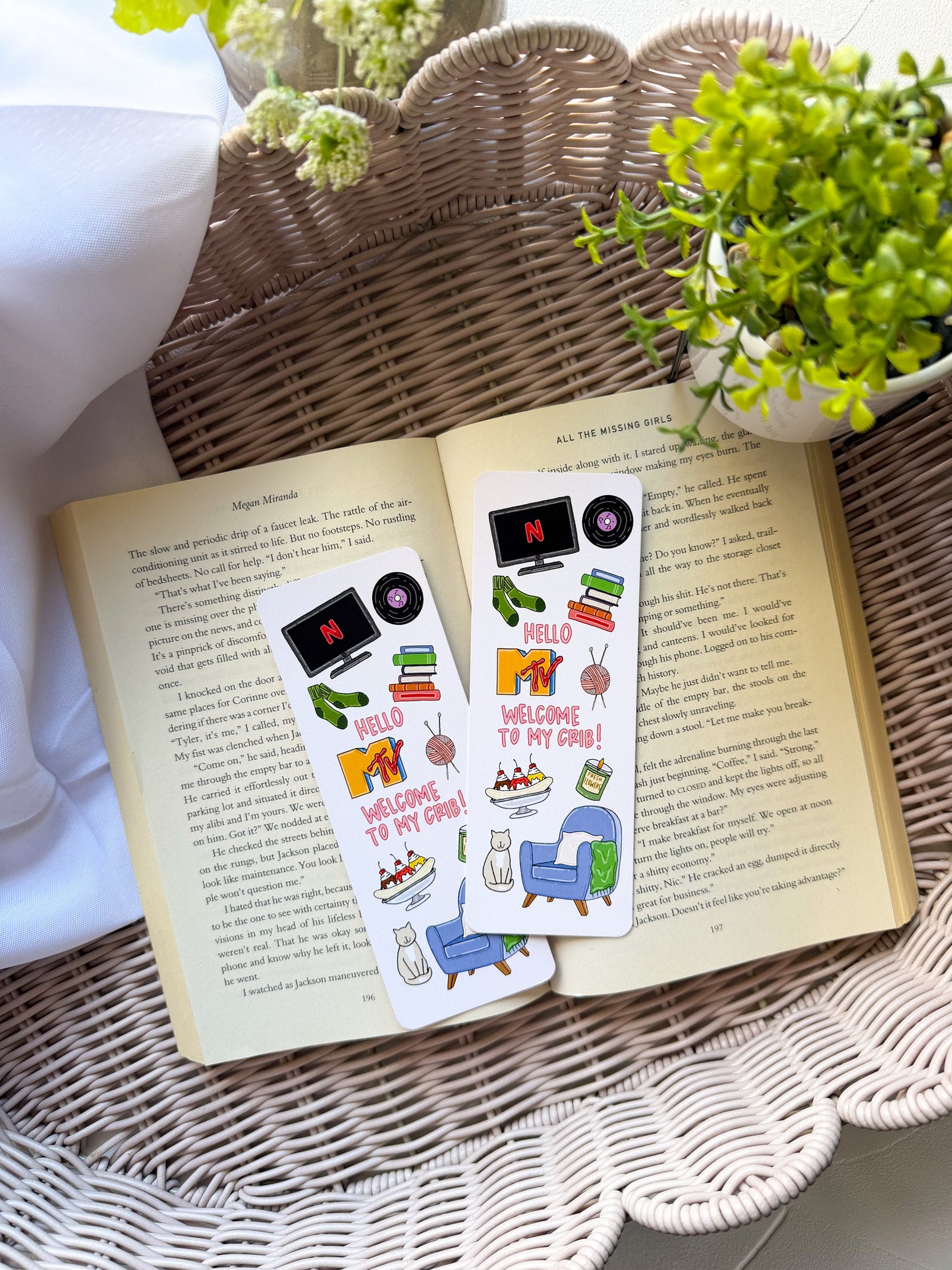 MTV Welcome To My Crib Bookmark