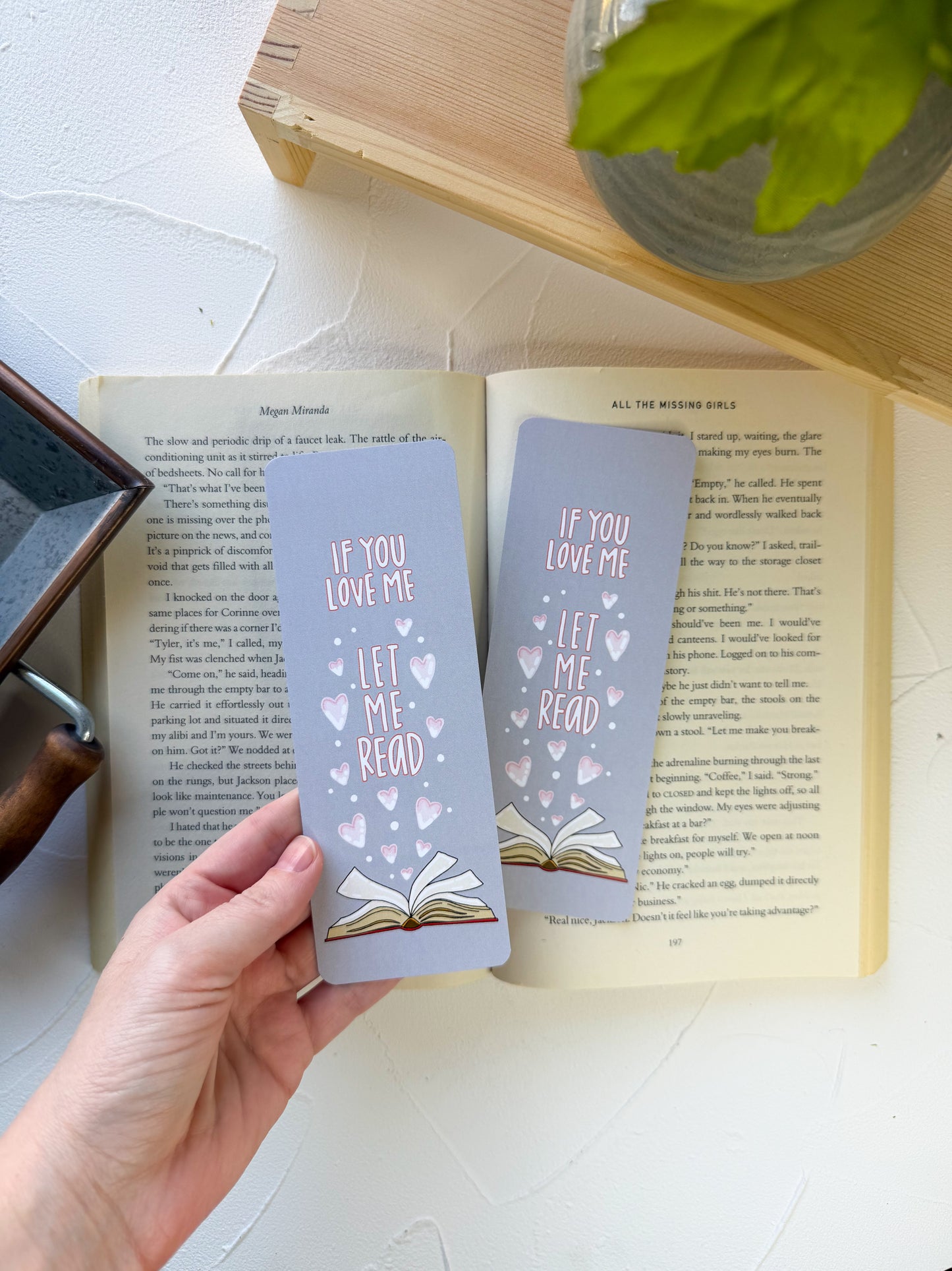 If You Love Me, Let Me Read Bookmark
