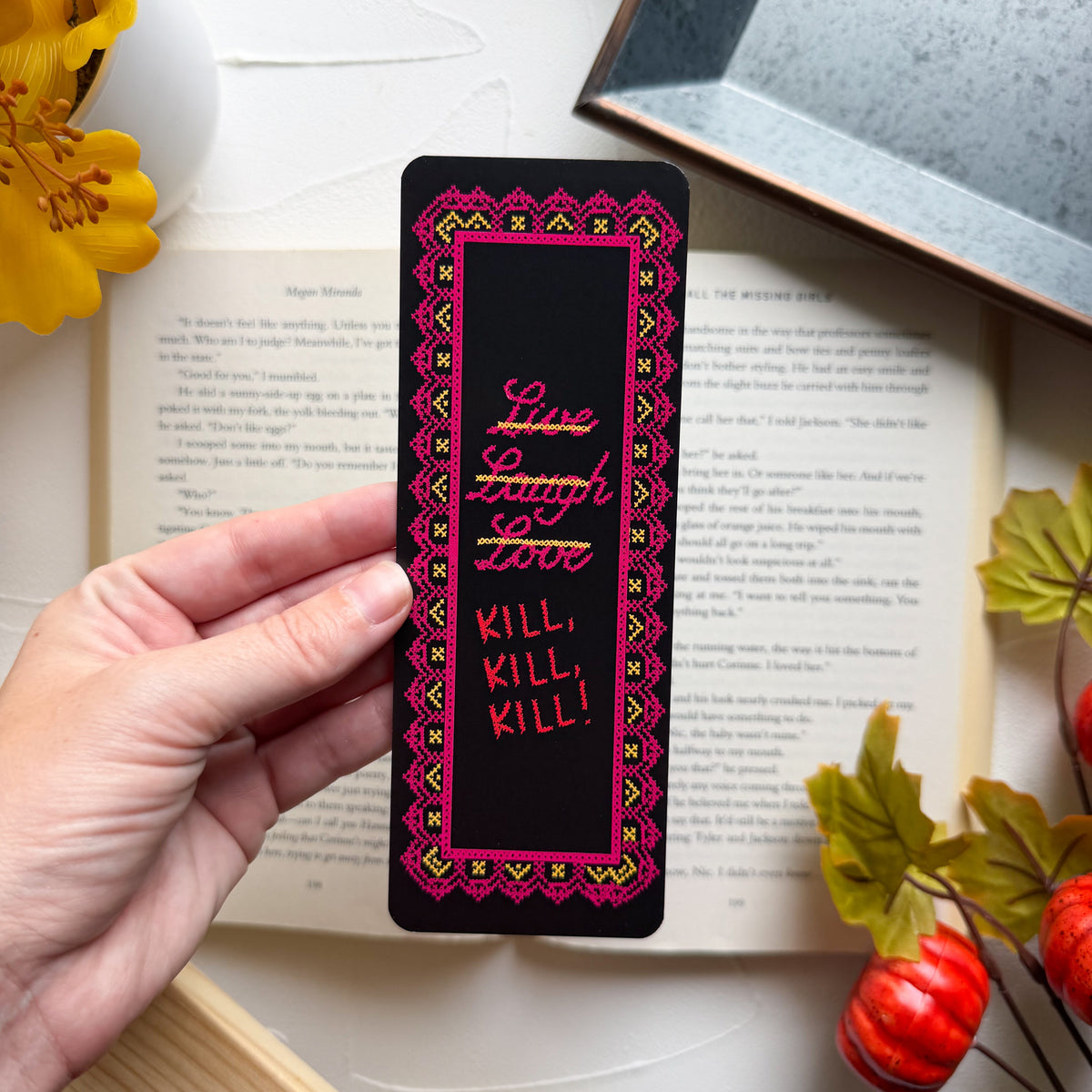 Dungeon Crawler Carl System Sign Off Message Bookmark