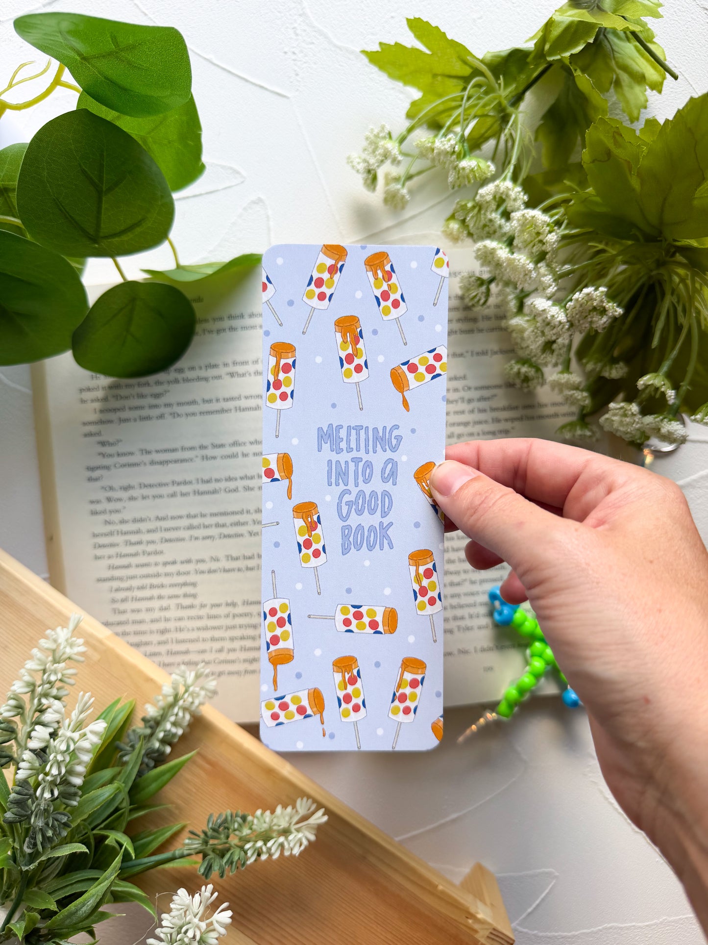 Nostalgic Push Pop Bookmark