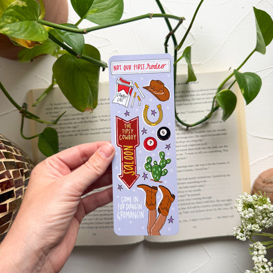 Tipsy Cowboy Bookmark