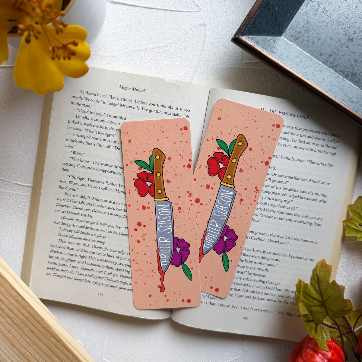 Thriller Season Bookmarks