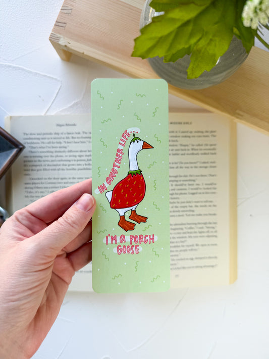 Porch Goose Bookmark