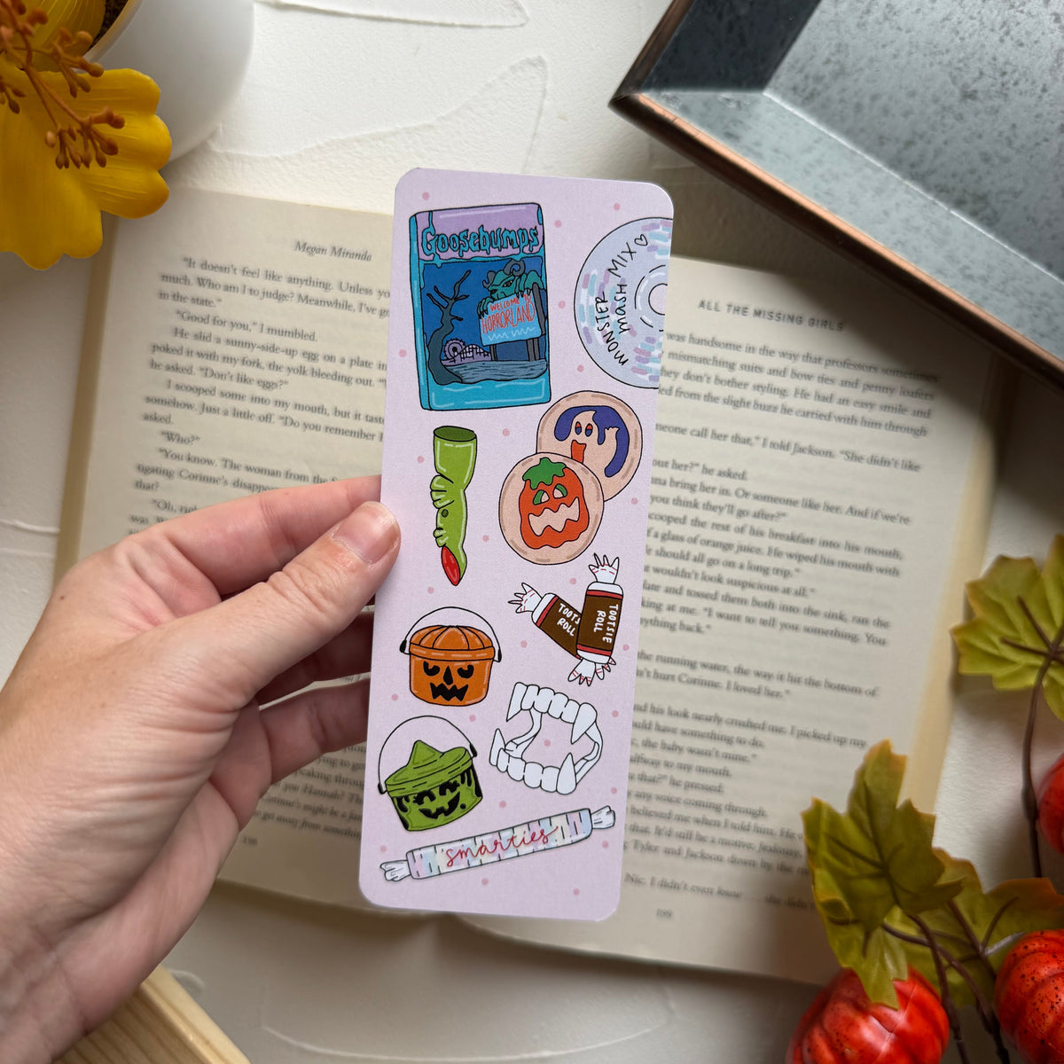 Nostalgic Halloween Bookmark
