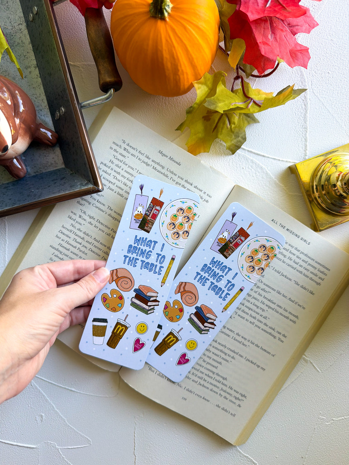 What I Bring to the Table Bookmarks