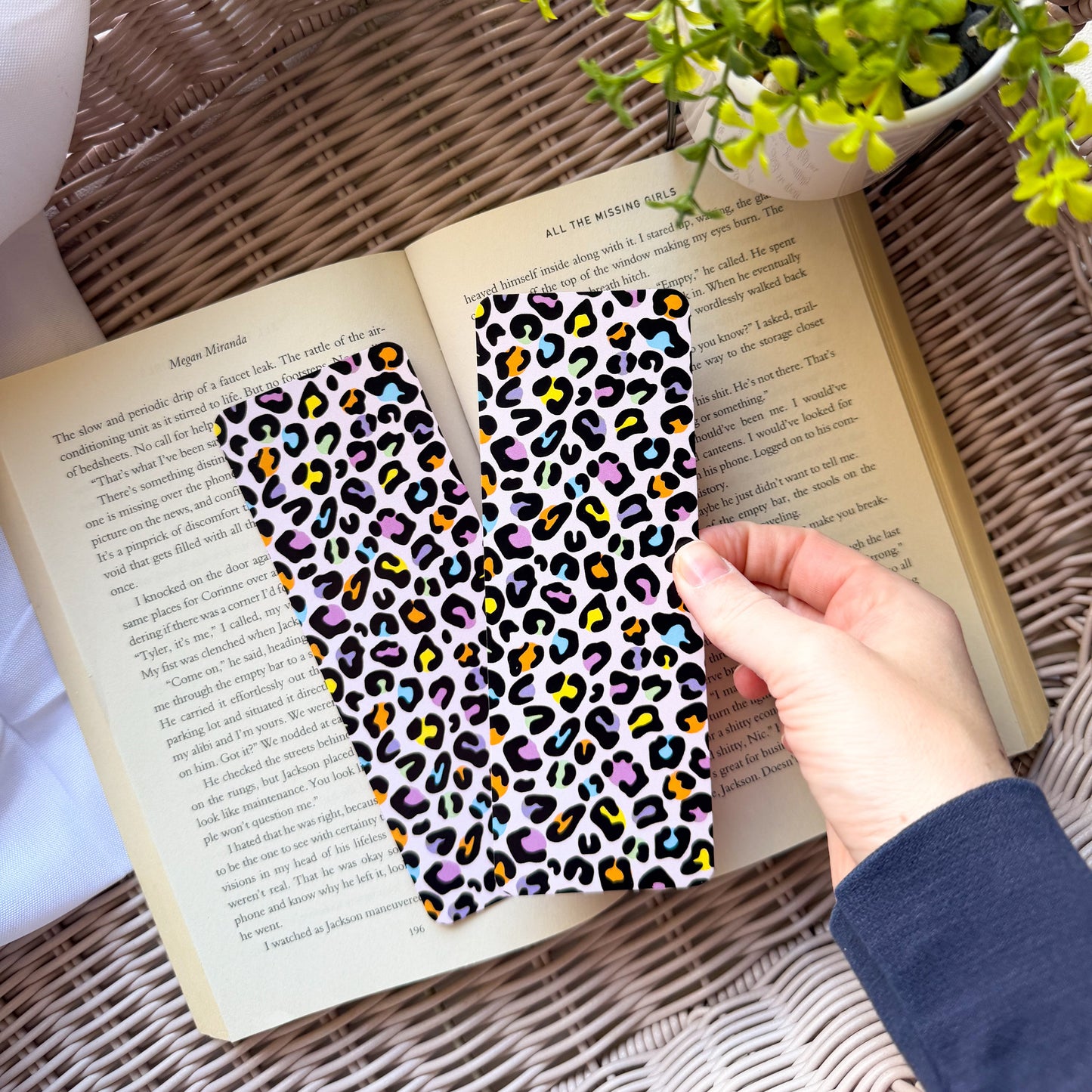 Nostalgic Frank Inspired Leopard Bookmark