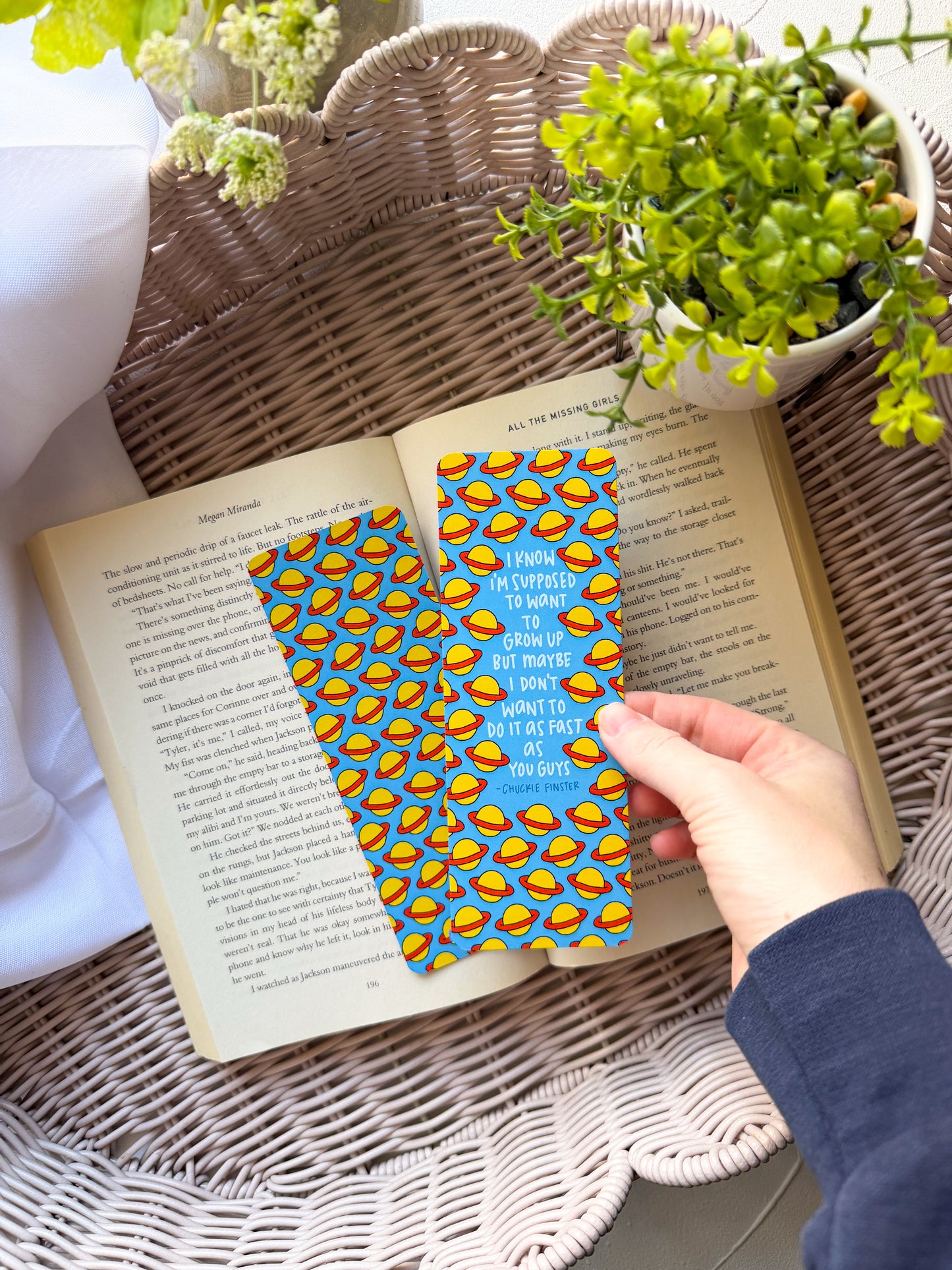 Rugrats Chuckie Finster Bookmark (Y2K Cartoon Favs #1)
