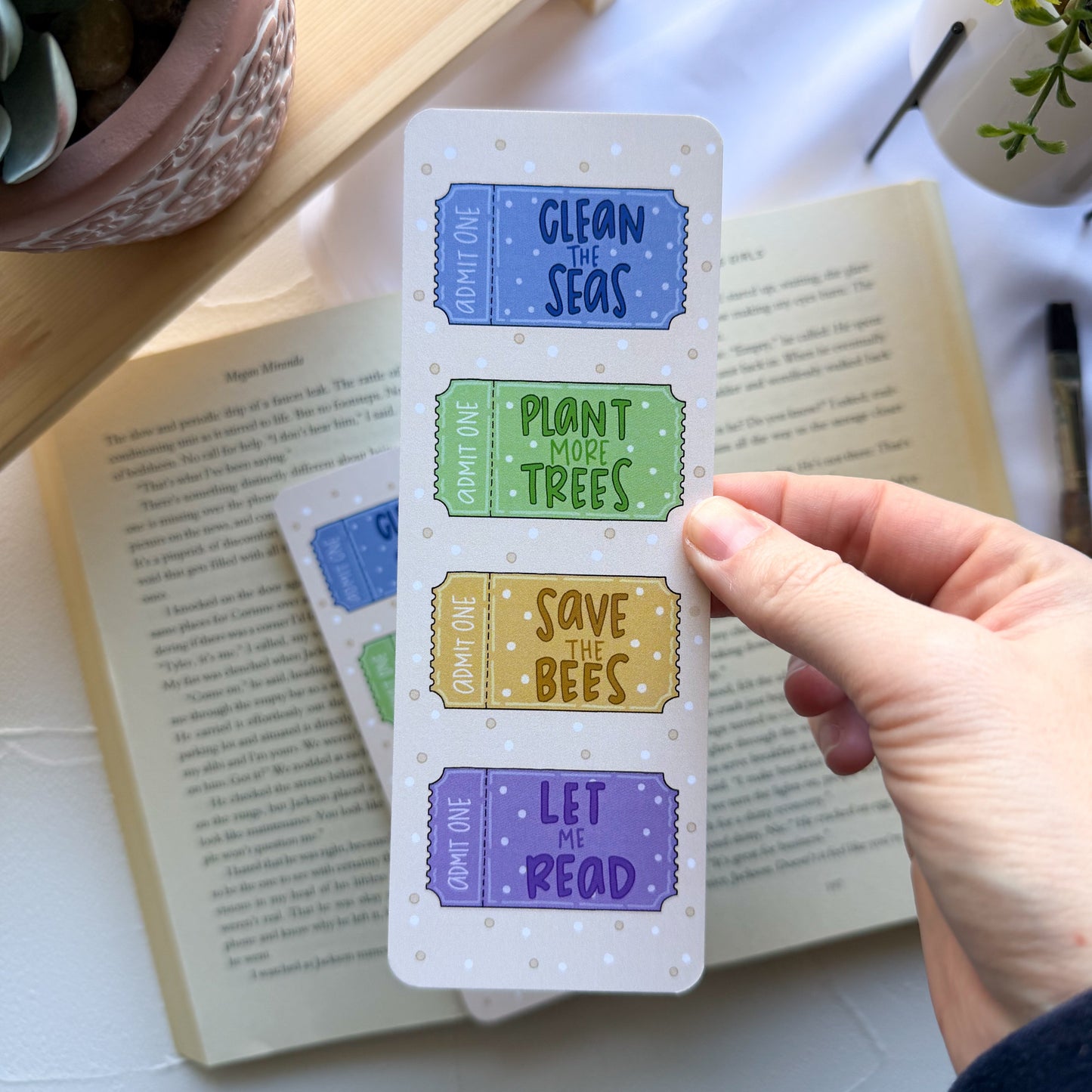 SALE The Good Tickets Bookmark