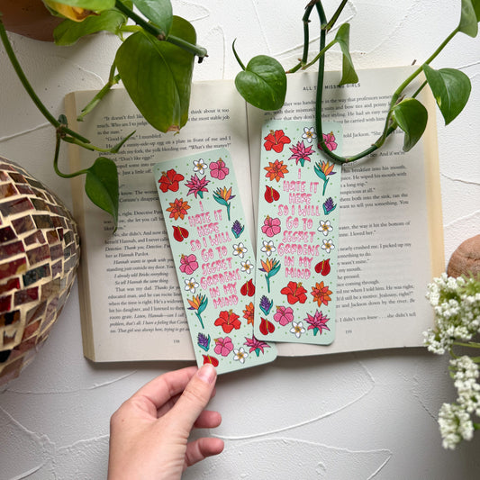 Secret Gardens In My Mind Bookmark