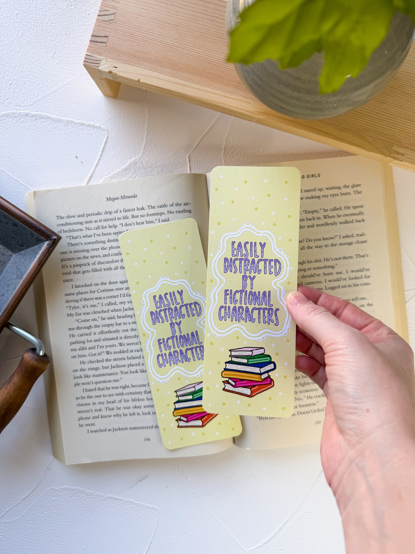 Easily Distracted By Fictional Characters Bookmark