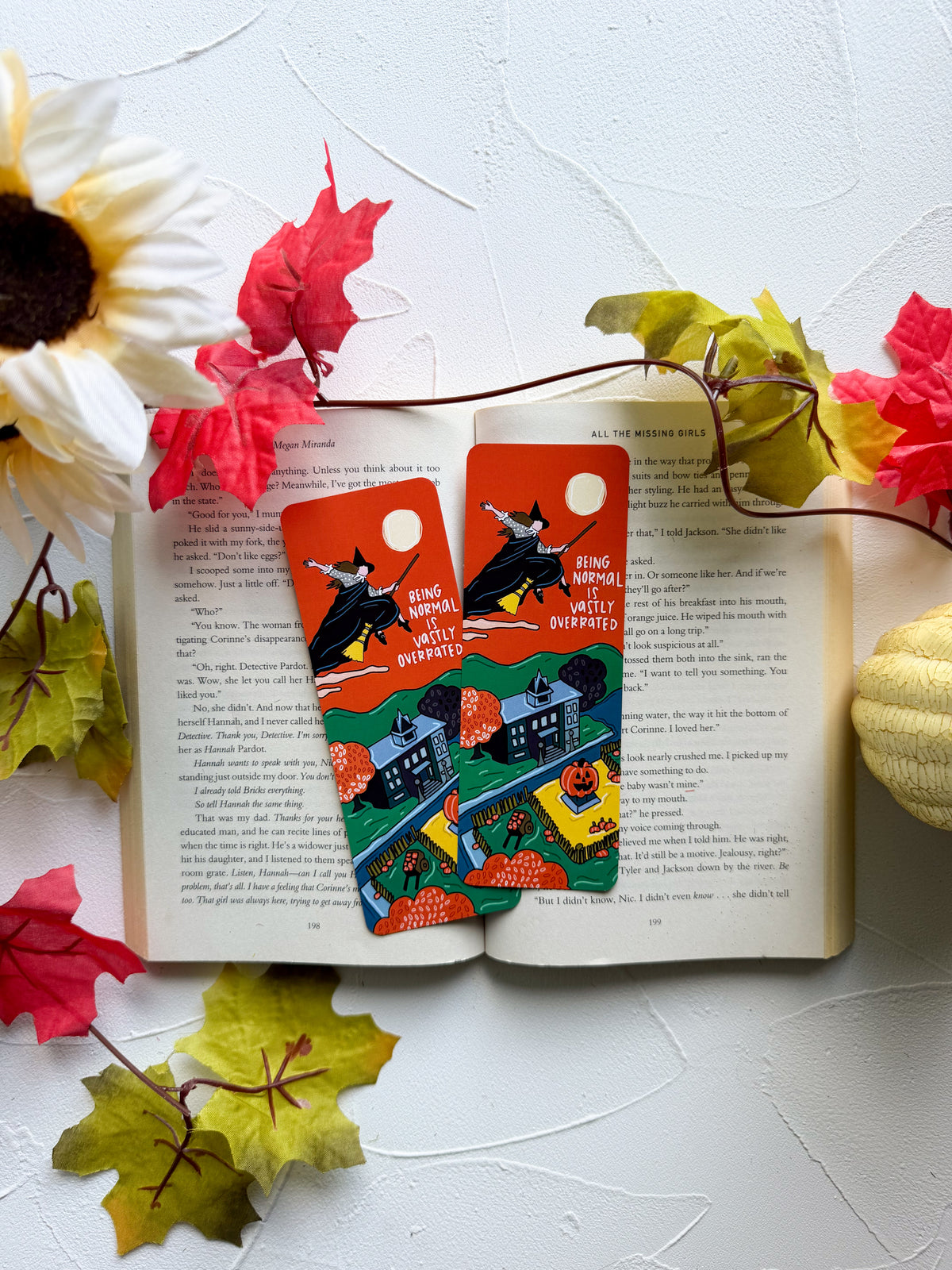 Being Normal is Vastly Overrated Halloweentown Bookmark