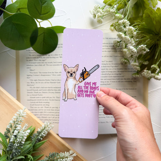 Give Me All the Books and No One Gets Hurt Bookmark