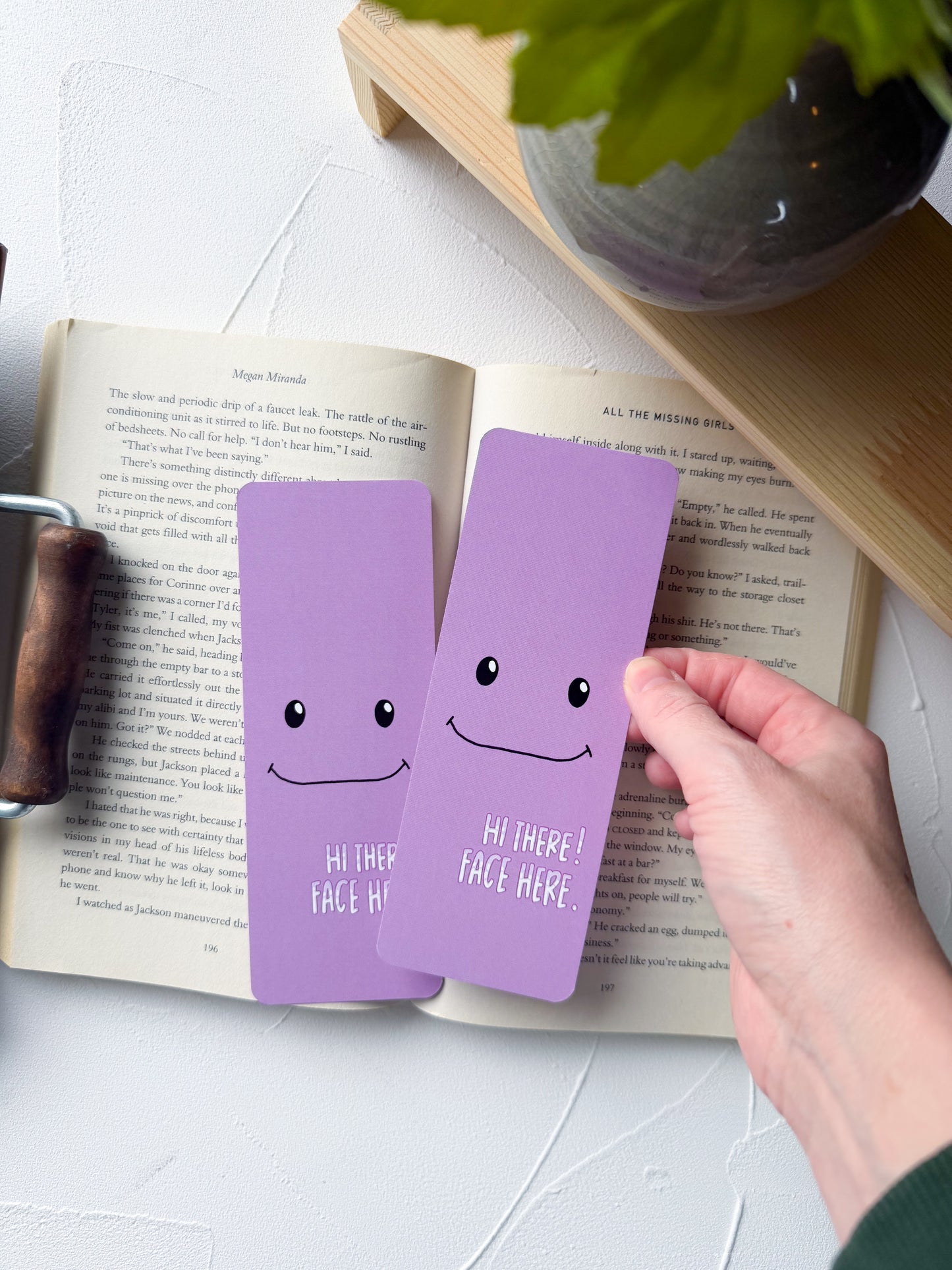 Face Nostalgic Bookmark (Y2K Cartoon Favs #3)