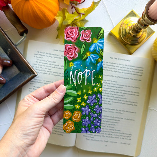 Nope (is a complete sentence) Bookmark