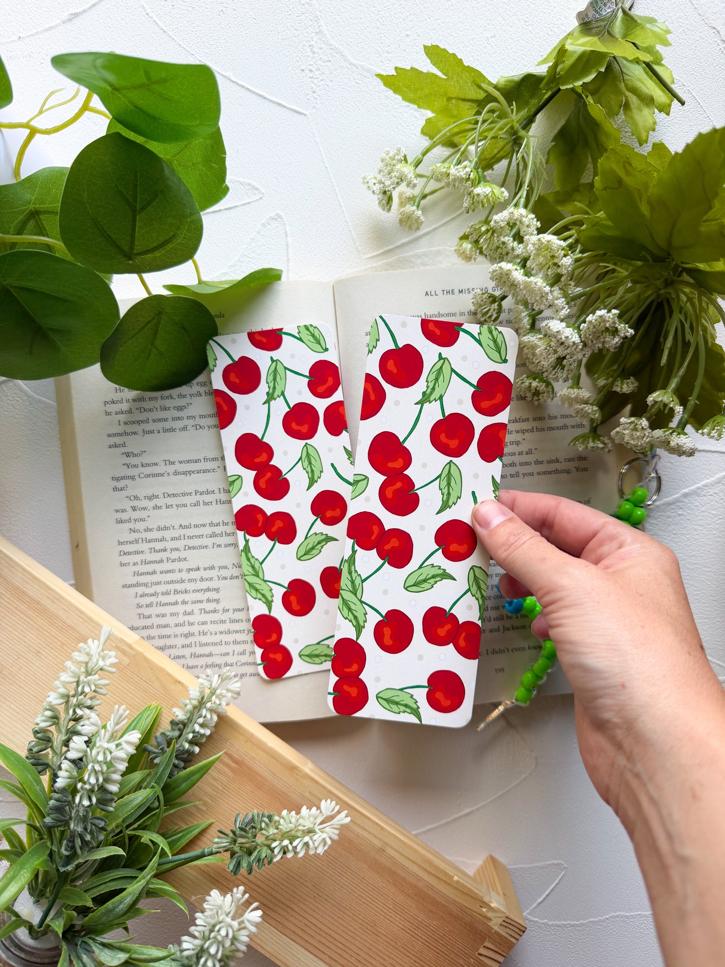 Wild Cherry Bookmark