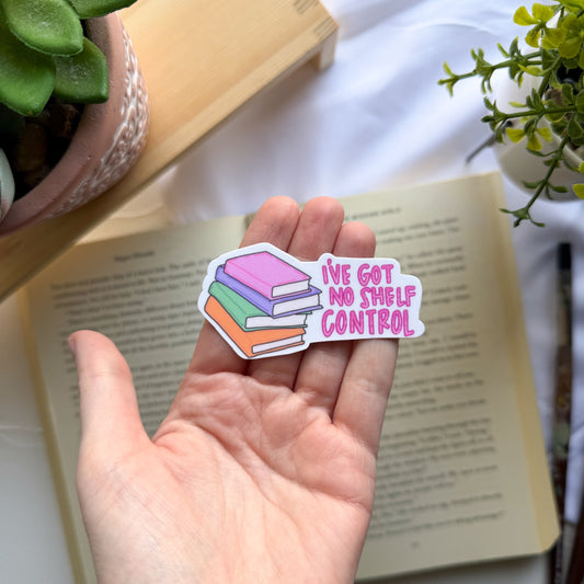 No Shelf Control Sticker