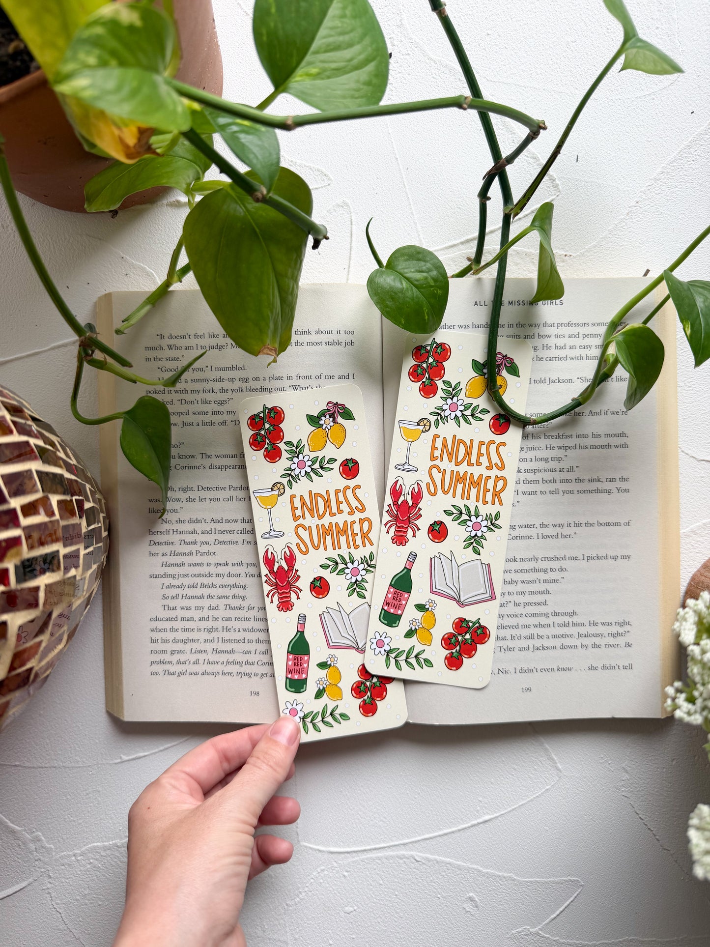 Endless Summer Bookmark