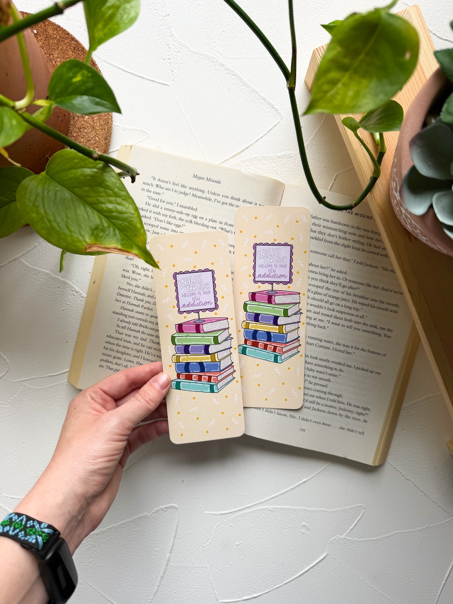 Endless TBR Club Bookmark