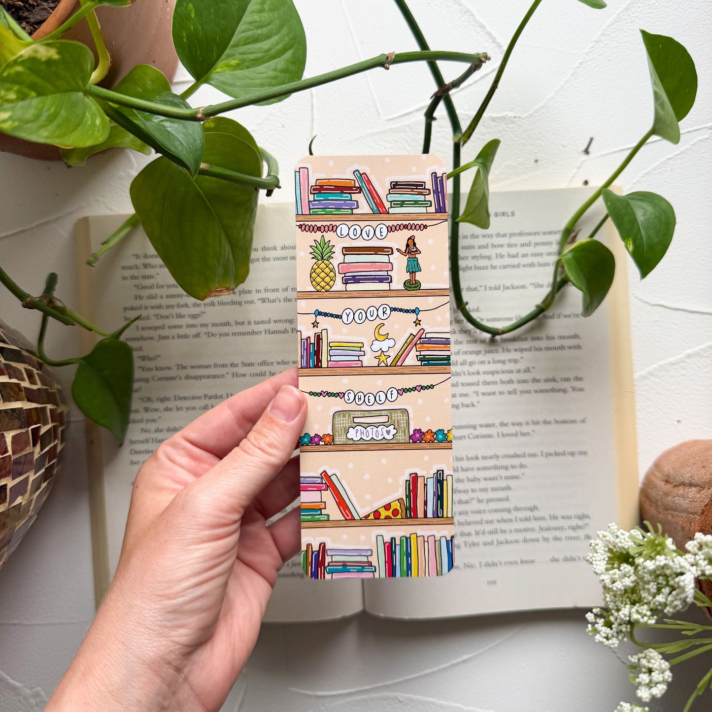 Love Your Shelf Summer Bookshelf Bookmark