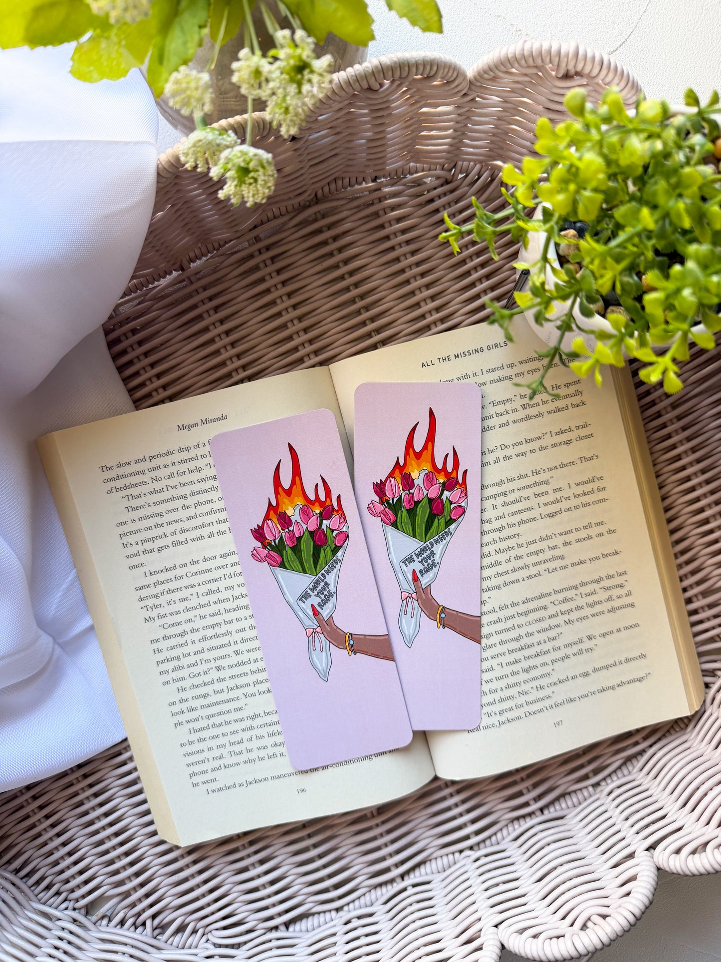 The World Needs Your Rage Bookmark