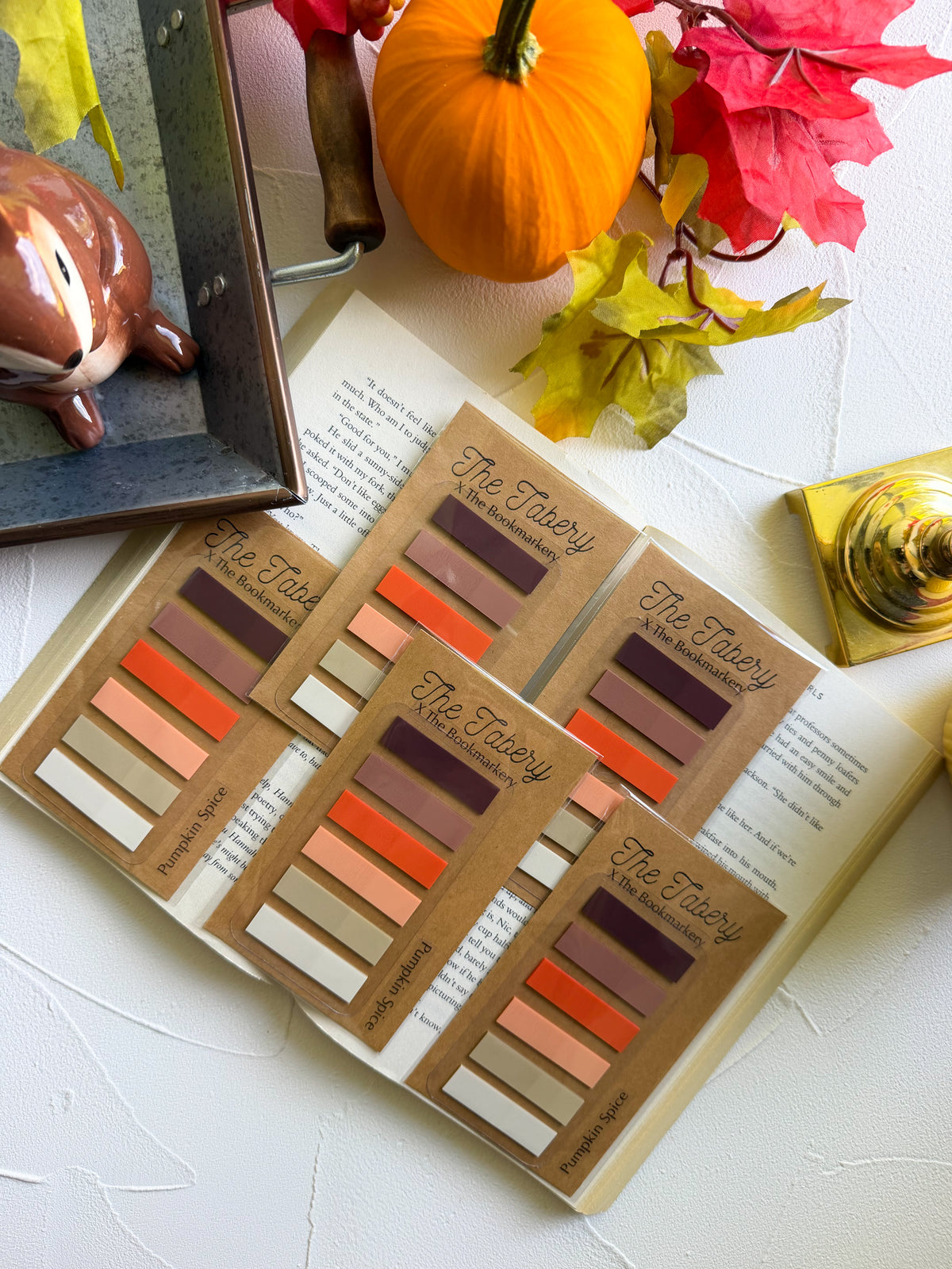 Pumpkin Spice Annotation Tabs (Collab With The Tabery)