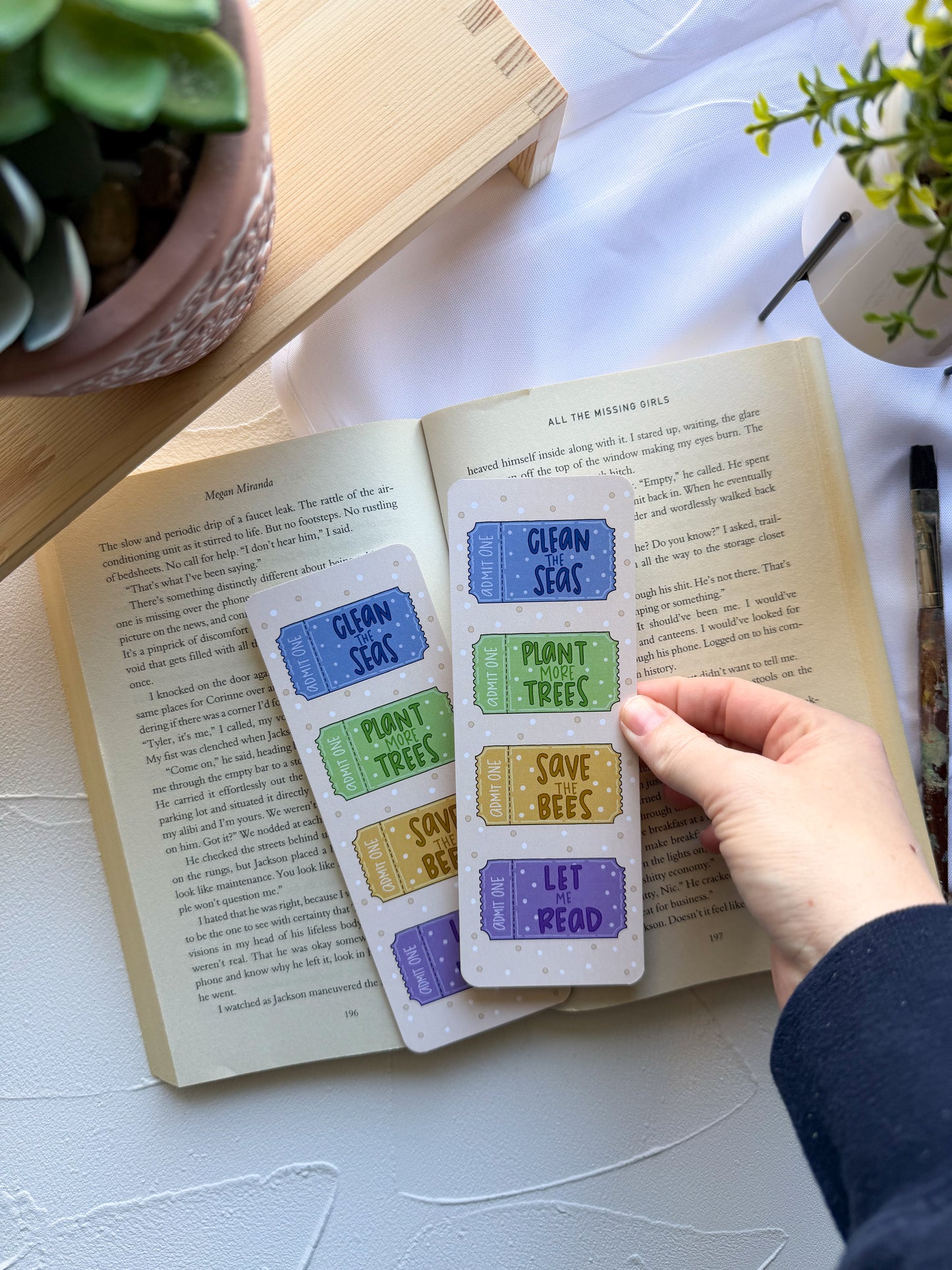 SALE The Good Tickets Bookmark