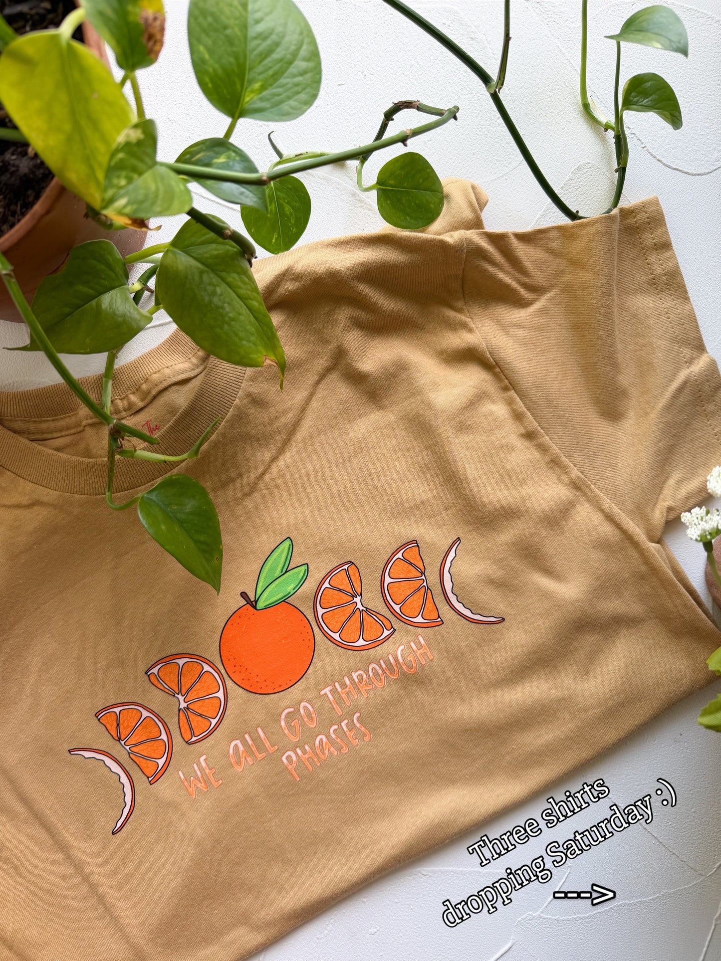 Orange Phases T-shirt