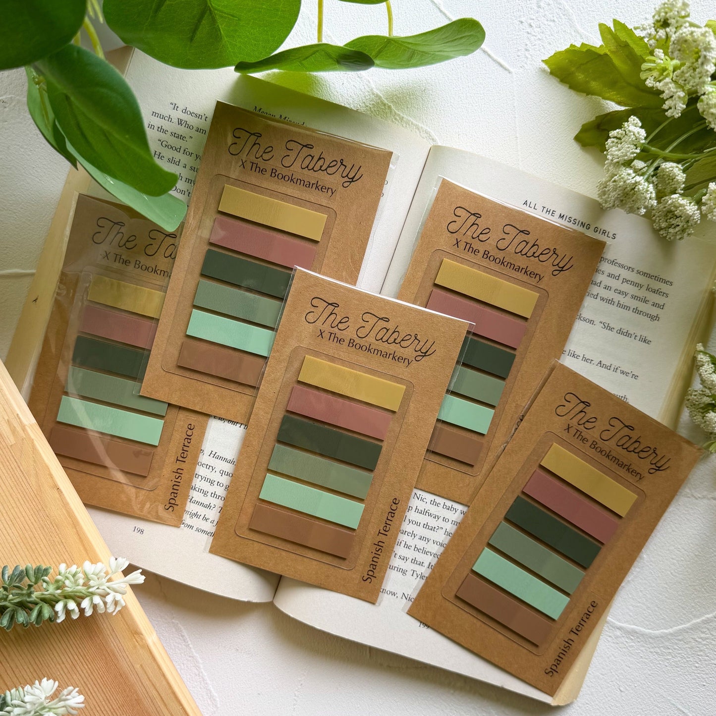 Spanish Terrace Tab Collab Set: : The Tabery X The Bookmarkery