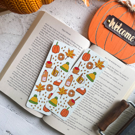 Cozy Fall Treats Bookmark