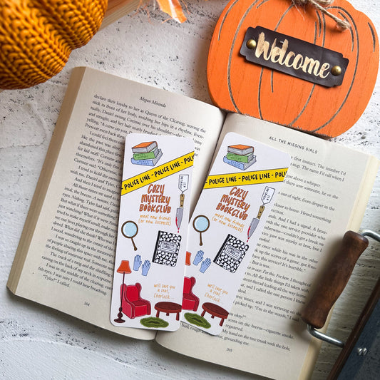 Cozy Mystery Bookclub Bookmark