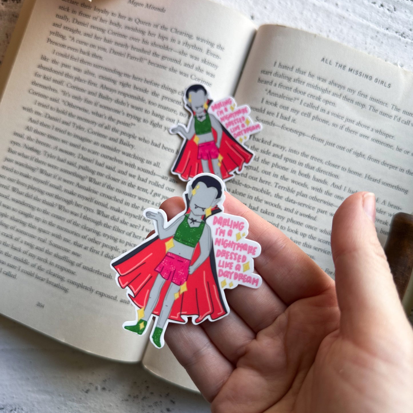 Darling I'm a Nightmare Dressed Like A Daydream sticker