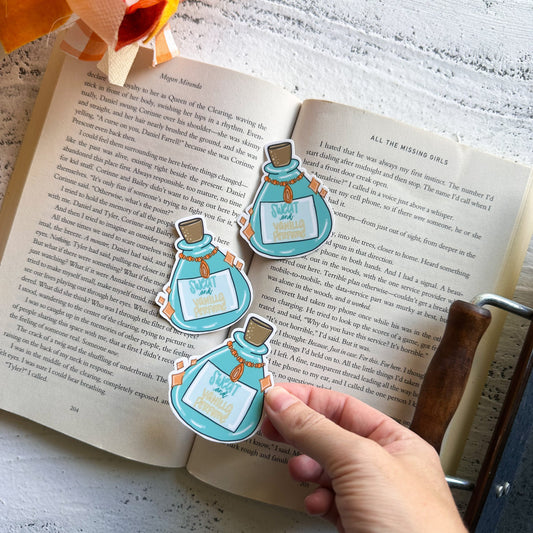 TS12 Sweat and Vanilla Perfume Bottle Sticker