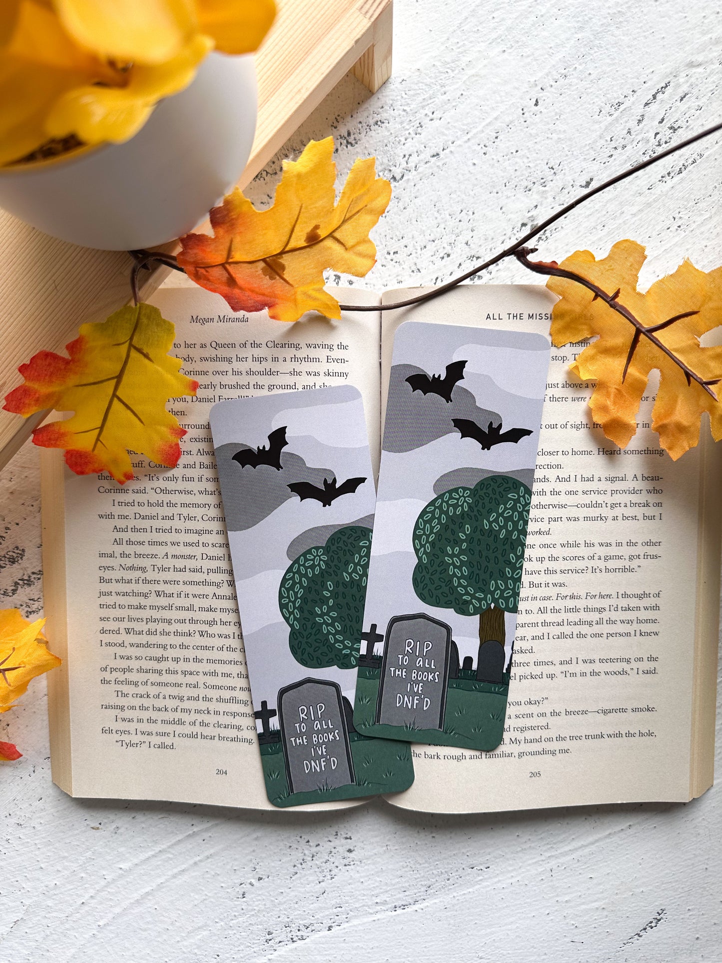 RIP To All The Books I've DNF'd Bookmark