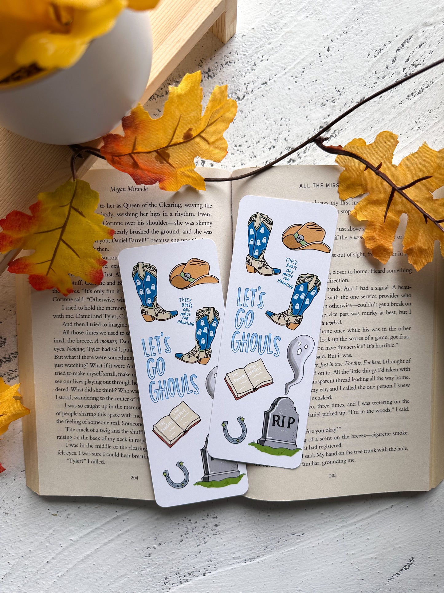 Let's Go Ghouls Bookmark
